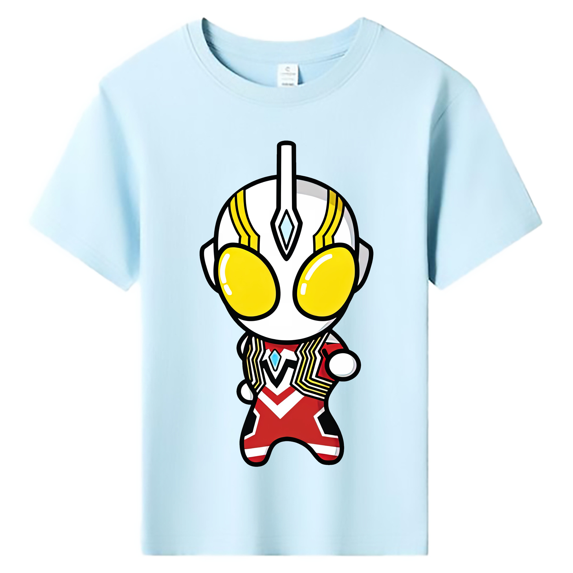 （画像用） ウルトラマン Ultraman 綿100％キッズTシャツ（フロントプリント）